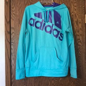 Adidas Girls XL Hooded Sweatshirt